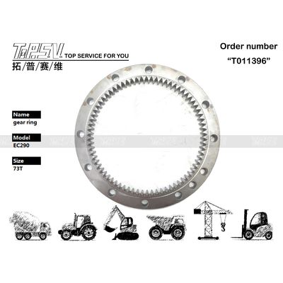 Good price صلبة عالية EC290 علبة التروس حلقة العجلة SA7118-38460 مع وظيفة الدوران الانترنت
