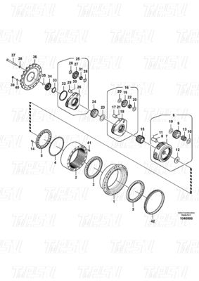 Good price المحرك الهيدروليكي المتأرجح السفر المحرك القيادة VOE14667677 EC300D الحفرة القيادة النهائية كتالوج قطع الغيار للأداء الانترنت