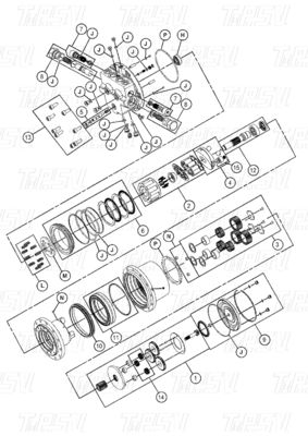 Good price 452-6213 E306E حفرة سفر محرك الكتالوج المسمار على الانترنت