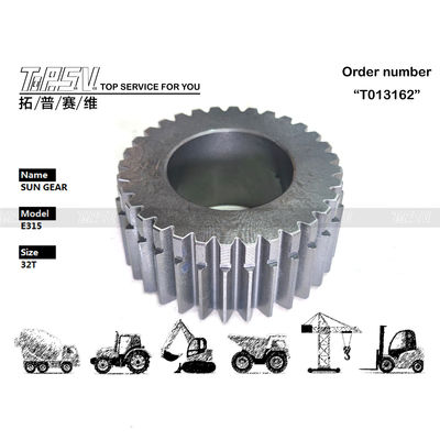 102-6522 اللون الأسود الحفرة E315 السفر 2 مرحلة الشمس Gear Gear Box للحفرة