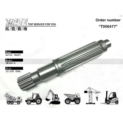 Good price YN15V00017S009 SK200-6 حفرة سفر محرك عمود لمعدات الحفرة المعالجة الحرارية وتركيب شبكة العجلات الانترنت