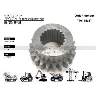 Good price 093-8769 مخفض كوكبي موثوق به للحفارات E120، محرك تأرجح، ترس شمسي أحادي المرحلة، لمختلف التطبيقات الانترنت