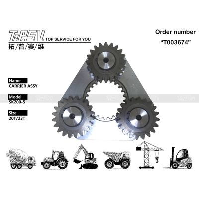 Good price أصلا SK200-5 حفرة المرج 1 مرحلة حامل Assy للحفارات الانترنت