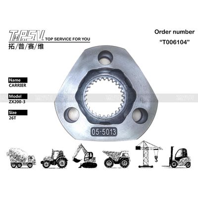 Good price 2042432 المصنعة ZX200-3 حفرة السفر 2 مرحلة حامل مع حزمة نقل كيس معالجة والصلب الانترنت
