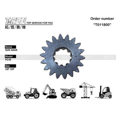 Good price صندوق تروس السفر للحفارة PC40 عالي المتانة، مرحلة واحدة، هندسة دقيقة لمعدات الشمس تضمن حركة تأرجح سلسة مناسبة للحفارات الثقيلة الانترنت