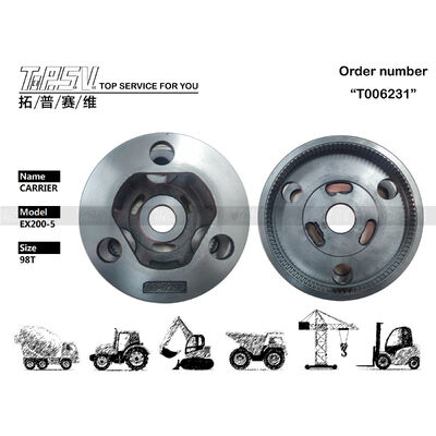 1019147 حقيبة نقل محمولة EX200-5 حفرة رحلة 3 مرحلة ناقل مدفوعة بواسطة محرك هيدروليكية محسّنة في آلات الحفر