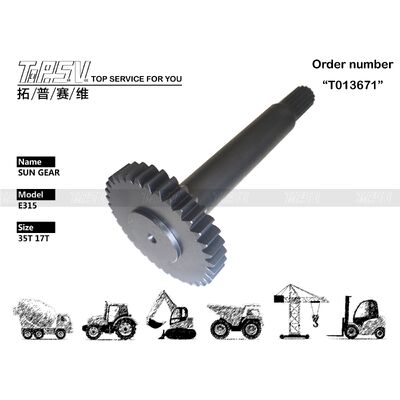 Good price محلات إصلاح الآلات E315 الحفرة السفر 1 المرحلة شمس عدادات التروس علبة التروس الكوكبية المكبّرة الوزن الثقيل معدات البناء الدائمة علبة التروس جزء الانترنت