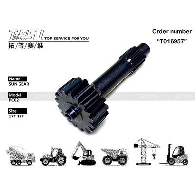 PC02 Excavator Travel 1 Stage Sun Parts لقطع غيار حفارة السفر