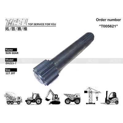 K9007390 Gear Oil DH215-7 Excavator Travel 1 Stage Sun Gear Parts for Machinery Repair Shops and Maintenance Needs