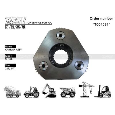 أجزاء مجموعة ناقل التأرجح للمحفارة SH120 ذات المرحلتين لمحرك التأرجح، قطع غيار للحفارات