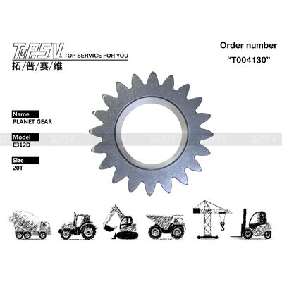 Good price 191-2608 ضجيج منخفض E312C الحفار سوينغ 2 مرحلة الكوكبية معدات الزحف الحفار الزحاف لمتطلبات العملاء الانترنت