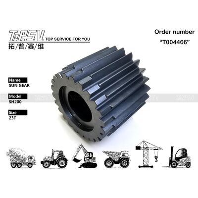 Good price KRC0148 تروس شمسية عالية الدقة SH200 دوارة للحفارات ذات مرحلتين لإصلاح الآلات في الحفارات الانترنت