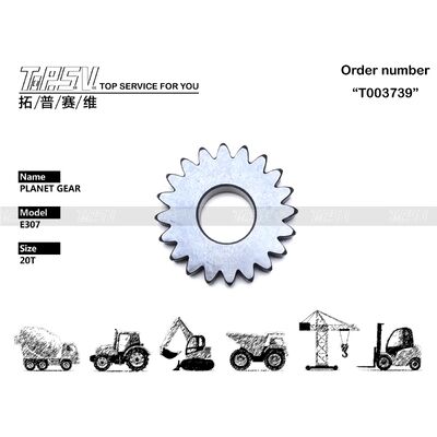 XKBR-00052 التوافق العالمي معدات الدوران المحدودة R80-7 حفرة المأرجحة 1 مرحلة معدات الكوكبية لأداء آلات البناء