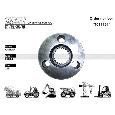 2024086 EX60-1 حفرة المأرجحة 1 مرحلة حامل الكواكب متوافق مع العلامات التجارية الحفرة نماذج الجزء البديل لتحسين وظائف الحفرة