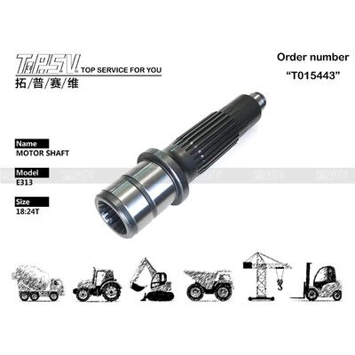 Good price 536-5535 E313 حفرة سفر قطع غيار محرك عمود للسفر محرك الحفرة قطع غيار الانترنت