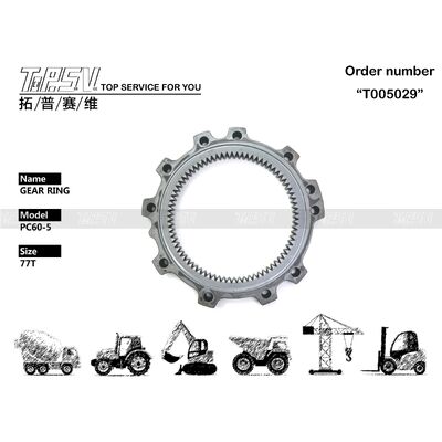 Good price 20X-26-21180 PC60-5 أجزاء حلقة التروس المتأرجحة للحفارة لقطع غيار حفارة محرك التأرجح الانترنت
